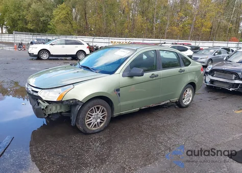 2008 Ford Focus Se/Ses из США, поврежденный, VIN 1FAHP35N38W209400